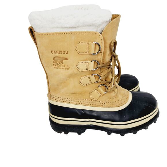Sorel Shoes - Sorel Caribou Women's Insulated  Waterproof Tan Winter Snow Boots  NL-1005-280